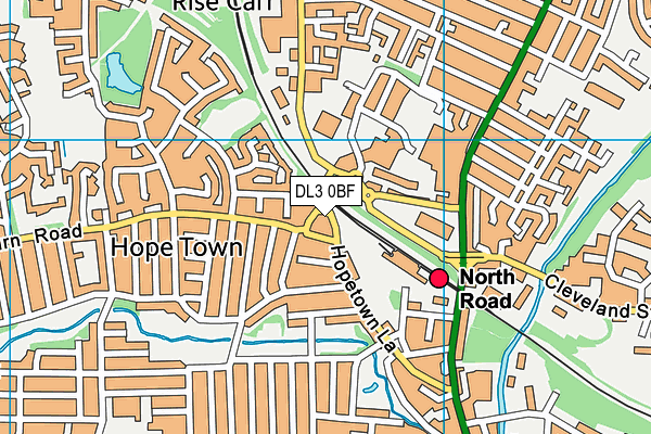 DL3 0BF map - OS VectorMap District (Ordnance Survey) DL3 0BF map - OS VectorMap District (Ordnance Survey)