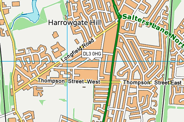 DL3 0HG map - OS VectorMap District (Ordnance Survey) DL3 0HG map - OS VectorMap District (Ordnance Survey)