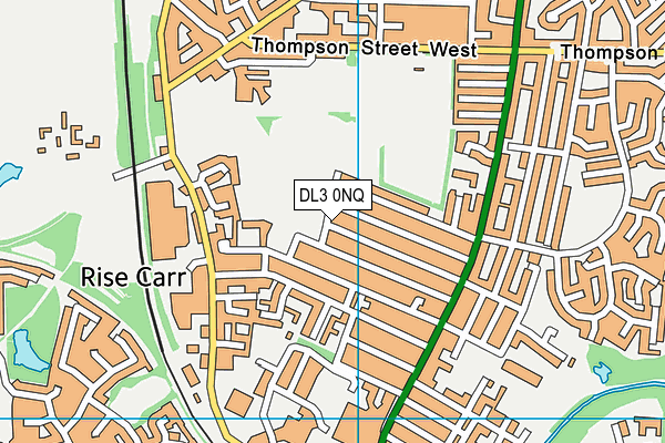 DL3 0NQ map - OS VectorMap District (Ordnance Survey) DL3 0NQ map - OS VectorMap District (Ordnance Survey)