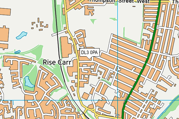 DL3 0PA map - OS VectorMap District (Ordnance Survey) DL3 0PA map - OS VectorMap District (Ordnance Survey)