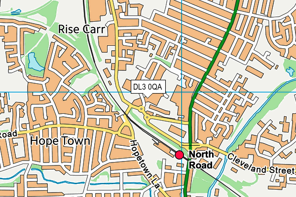 DL3 0QA map - OS VectorMap District (Ordnance Survey) DL3 0QA map - OS VectorMap District (Ordnance Survey)