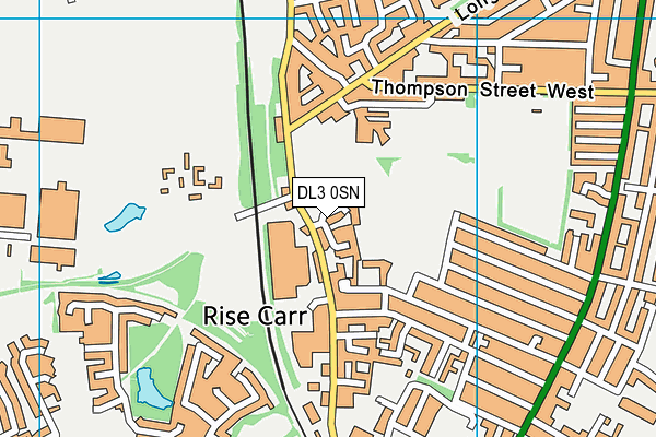 DL3 0SN map - OS VectorMap District (Ordnance Survey) DL3 0SN map - OS VectorMap District (Ordnance Survey)