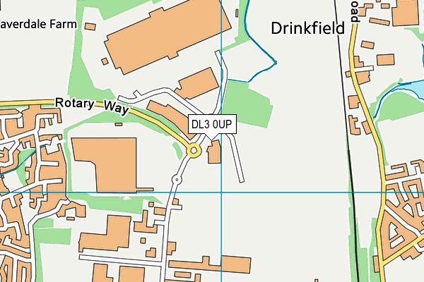 DL3 0UP map - OS VectorMap District (Ordnance Survey) DL3 0UP map - OS VectorMap District (Ordnance Survey)