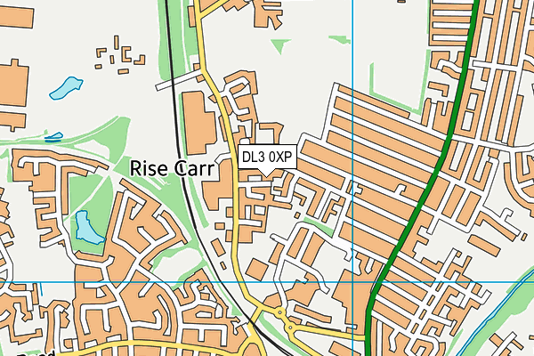DL3 0XP map - OS VectorMap District (Ordnance Survey) DL3 0XP map - OS VectorMap District (Ordnance Survey)