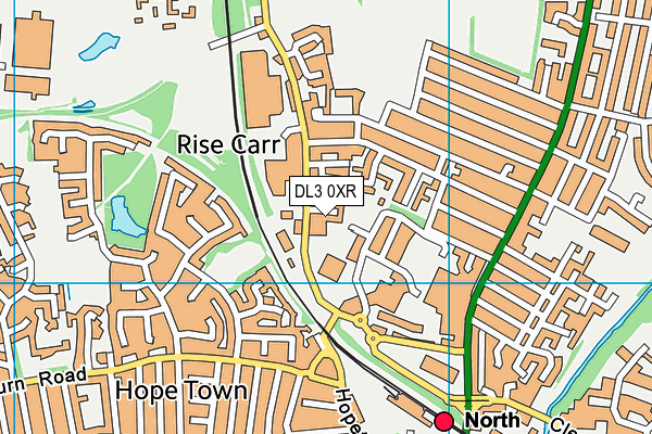 DL3 0XR map - OS VectorMap District (Ordnance Survey) DL3 0XR map - OS VectorMap District (Ordnance Survey)