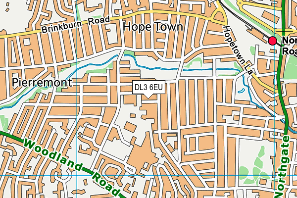 DL3 6EU map - OS VectorMap District (Ordnance Survey) DL3 6EU map - OS VectorMap District (Ordnance Survey)