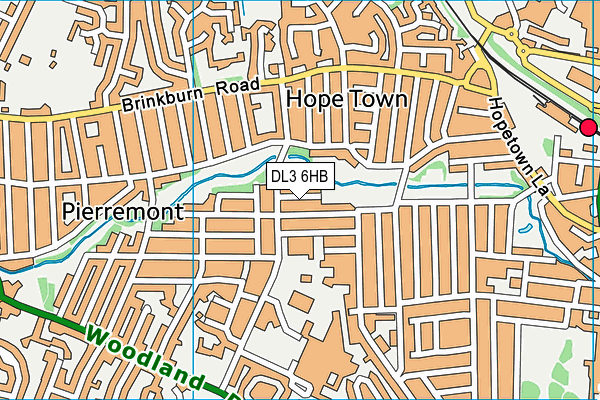 DL3 6HB map - OS VectorMap District (Ordnance Survey) DL3 6HB map - OS VectorMap District (Ordnance Survey)