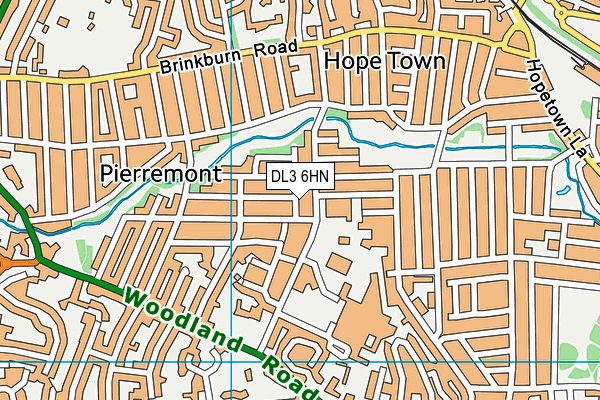 DL3 6HN map - OS VectorMap District (Ordnance Survey) DL3 6HN map - OS VectorMap District (Ordnance Survey)