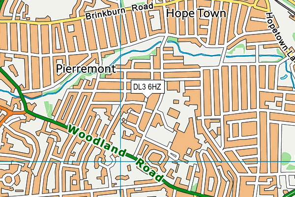 DL3 6HZ map - OS VectorMap District (Ordnance Survey) DL3 6HZ map - OS VectorMap District (Ordnance Survey)