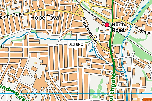 DL3 6NQ map - OS VectorMap District (Ordnance Survey) DL3 6NQ map - OS VectorMap District (Ordnance Survey)