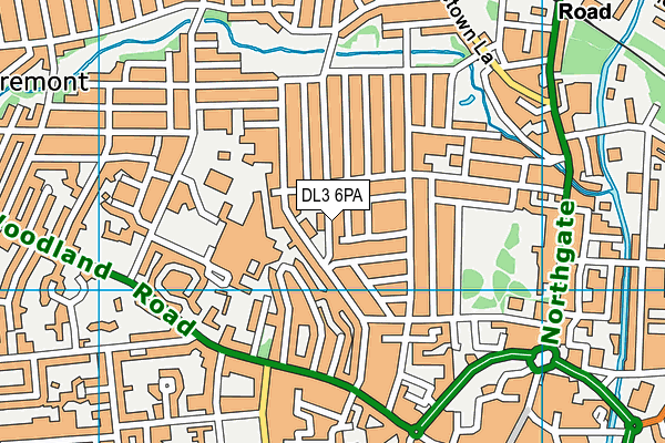 DL3 6PA map - OS VectorMap District (Ordnance Survey) DL3 6PA map - OS VectorMap District (Ordnance Survey)