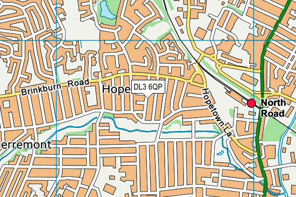 DL3 6QP map - OS VectorMap District (Ordnance Survey) DL3 6QP map - OS VectorMap District (Ordnance Survey)