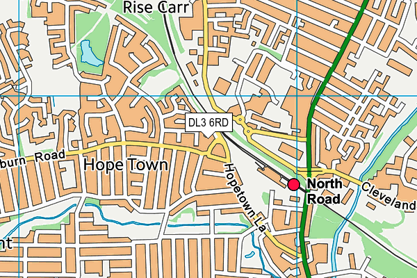 DL3 6RD map - OS VectorMap District (Ordnance Survey) DL3 6RD map - OS VectorMap District (Ordnance Survey)