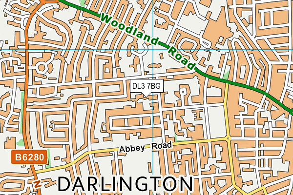 DL3 7BG map - OS VectorMap District (Ordnance Survey) DL3 7BG map - OS VectorMap District (Ordnance Survey)