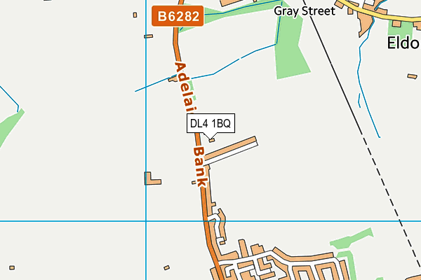 DL4 1BQ map - OS VectorMap District (Ordnance Survey) DL4 1BQ map - OS VectorMap District (Ordnance Survey)