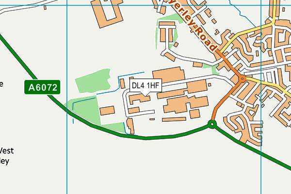 DL4 1HF map - OS VectorMap District (Ordnance Survey) DL4 1HF map - OS VectorMap District (Ordnance Survey)