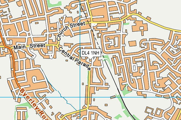 DL4 1NH map - OS VectorMap District (Ordnance Survey) DL4 1NH map - OS VectorMap District (Ordnance Survey)