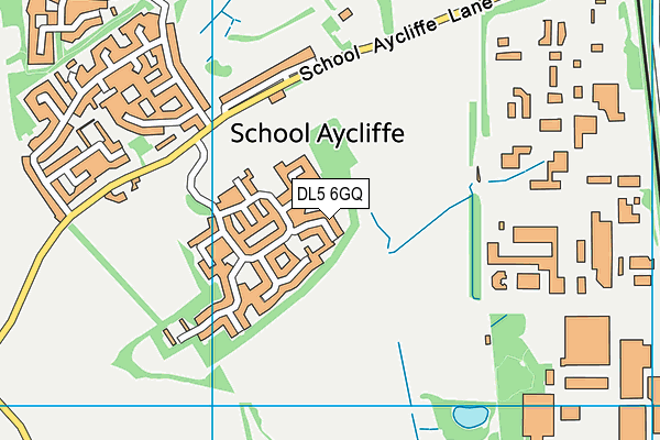DL5 6GQ map - OS VectorMap District (Ordnance Survey) DL5 6GQ map - OS VectorMap District (Ordnance Survey)
