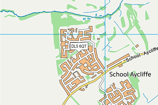 DL5 6QT map - OS VectorMap District (Ordnance Survey) DL5 6QT map - OS VectorMap District (Ordnance Survey)