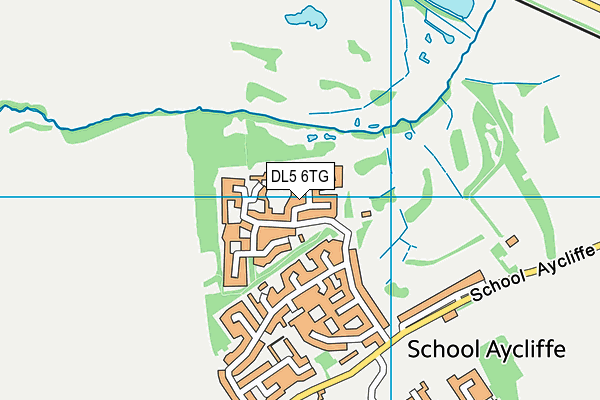 DL5 6TG map - OS VectorMap District (Ordnance Survey) DL5 6TG map - OS VectorMap District (Ordnance Survey)