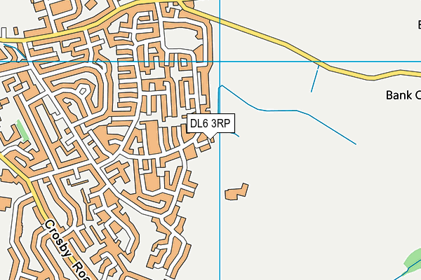 DL6 3RP map - OS VectorMap District (Ordnance Survey) DL6 3RP map - OS VectorMap District (Ordnance Survey)
