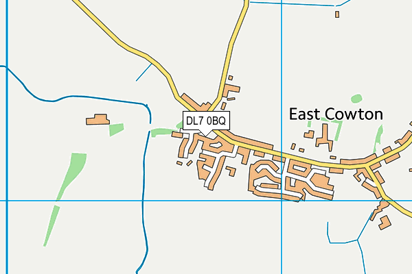 DL7 0BQ map - OS VectorMap District (Ordnance Survey) DL7 0BQ map - OS VectorMap District (Ordnance Survey)