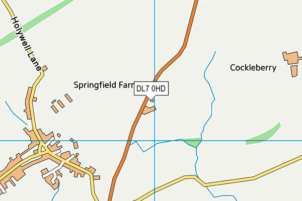 DL7 0HD map - OS VectorMap District (Ordnance Survey) DL7 0HD map - OS VectorMap District (Ordnance Survey)