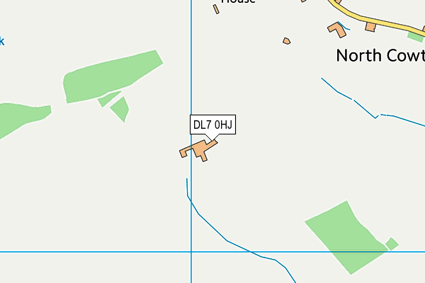 DL7 0HJ map - OS VectorMap District (Ordnance Survey) DL7 0HJ map - OS VectorMap District (Ordnance Survey)