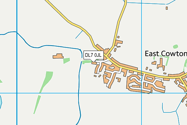 DL7 0JL map - OS VectorMap District (Ordnance Survey) DL7 0JL map - OS VectorMap District (Ordnance Survey)