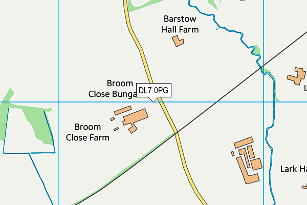 DL7 0PG map - OS VectorMap District (Ordnance Survey) DL7 0PG map - OS VectorMap District (Ordnance Survey)
