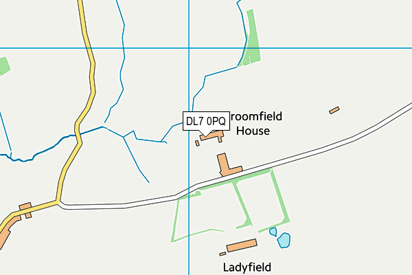 DL7 0PQ map - OS VectorMap District (Ordnance Survey) DL7 0PQ map - OS VectorMap District (Ordnance Survey)