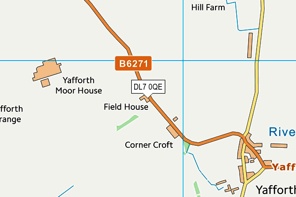 DL7 0QE map - OS VectorMap District (Ordnance Survey) DL7 0QE map - OS VectorMap District (Ordnance Survey)