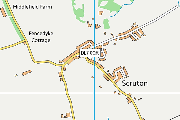 DL7 0QR map - OS VectorMap District (Ordnance Survey) DL7 0QR map - OS VectorMap District (Ordnance Survey)