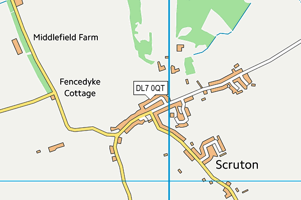 DL7 0QT map - OS VectorMap District (Ordnance Survey) DL7 0QT map - OS VectorMap District (Ordnance Survey)