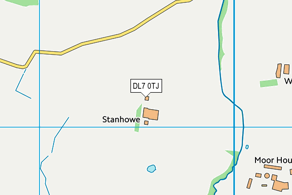 DL7 0TJ map - OS VectorMap District (Ordnance Survey) DL7 0TJ map - OS VectorMap District (Ordnance Survey)