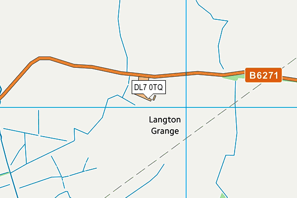 DL7 0TQ map - OS VectorMap District (Ordnance Survey) DL7 0TQ map - OS VectorMap District (Ordnance Survey)