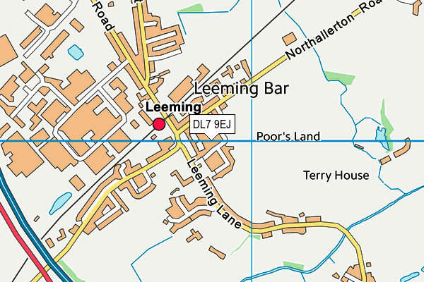 DL7 9EJ map - OS VectorMap District (Ordnance Survey) DL7 9EJ map - OS VectorMap District (Ordnance Survey)