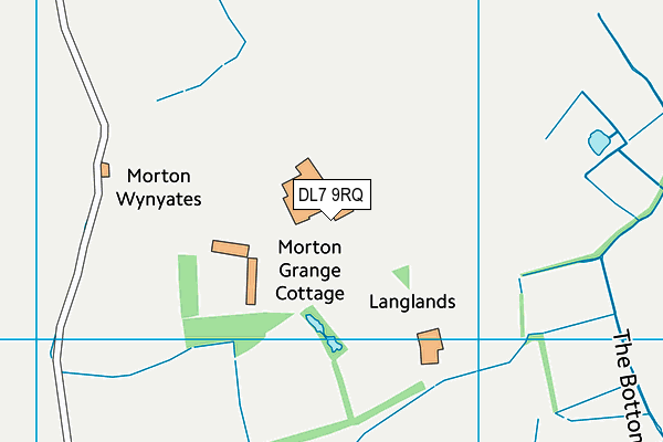 DL7 9RQ map - OS VectorMap District (Ordnance Survey) DL7 9RQ map - OS VectorMap District (Ordnance Survey)