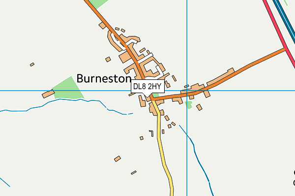 DL8 2HY map - OS VectorMap District (Ordnance Survey) DL8 2HY map - OS VectorMap District (Ordnance Survey)