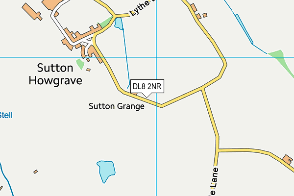 DL8 2NR map - OS VectorMap District (Ordnance Survey) DL8 2NR map - OS VectorMap District (Ordnance Survey)