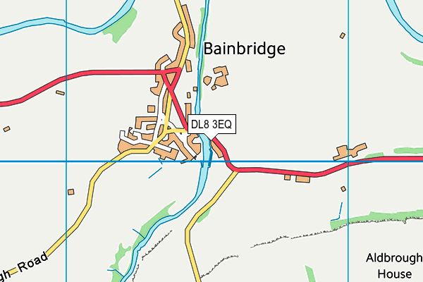 DL8 3EQ map - OS VectorMap District (Ordnance Survey) DL8 3EQ map - OS VectorMap District (Ordnance Survey)
