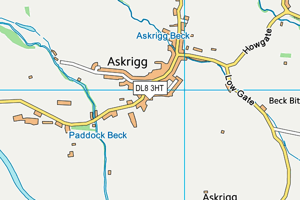 DL8 3HT map - OS VectorMap District (Ordnance Survey) DL8 3HT map - OS VectorMap District (Ordnance Survey)