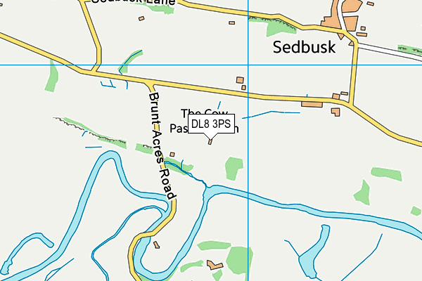 DL8 3PS map - OS VectorMap District (Ordnance Survey) DL8 3PS map - OS VectorMap District (Ordnance Survey)