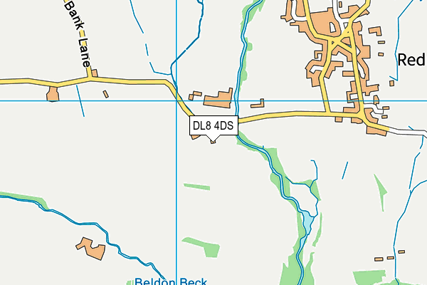 DL8 4DS map - OS VectorMap District (Ordnance Survey) DL8 4DS map - OS VectorMap District (Ordnance Survey)