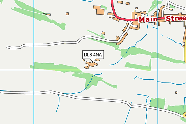 DL8 4NA map - OS VectorMap District (Ordnance Survey) DL8 4NA map - OS VectorMap District (Ordnance Survey)