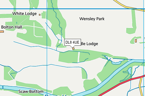 DL8 4UE map - OS VectorMap District (Ordnance Survey) DL8 4UE map - OS VectorMap District (Ordnance Survey)