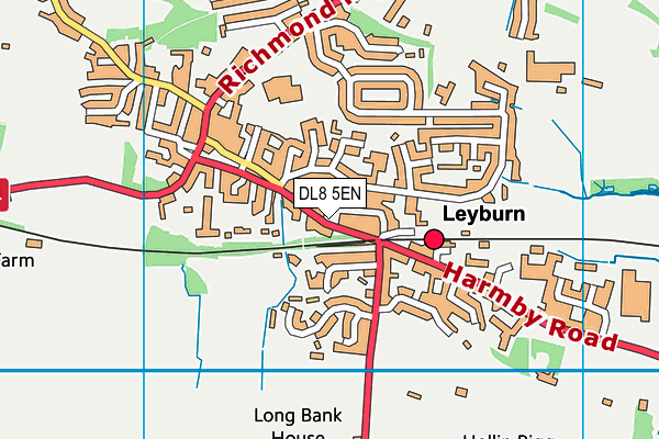 DL8 5EN map - OS VectorMap District (Ordnance Survey) DL8 5EN map - OS VectorMap District (Ordnance Survey)