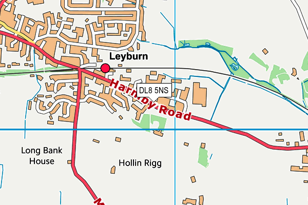DL8 5NS map - OS VectorMap District (Ordnance Survey) DL8 5NS map - OS VectorMap District (Ordnance Survey)
