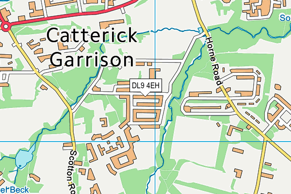 DL9 4EH map - OS VectorMap District (Ordnance Survey) DL9 4EH map - OS VectorMap District (Ordnance Survey)