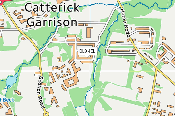 DL9 4EL map - OS VectorMap District (Ordnance Survey) DL9 4EL map - OS VectorMap District (Ordnance Survey)